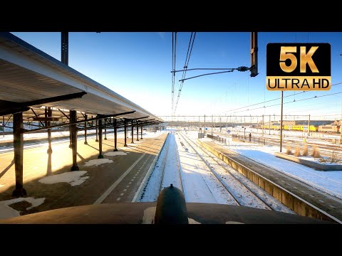 [5K] Still snow in the Netherlands! Amersfoort - Amsterdam CABVIEW HOLLAND ICM 13feb 2021