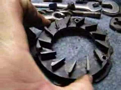 Garrett GT2052V turbine nozzle