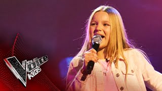 10-year-old Zara sings her heart out! | The Voice Kids UK 2023
