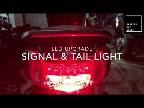 Nmax 155 | Signal & Tail light | How to Replace/Change | LED Upgrade Hack | DIY | T15 | Yamaha