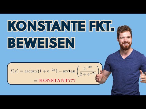 Proving constant functions using differential calculus | Höma2 ET&IT, HA6 A2, RWTH Aachen 2025