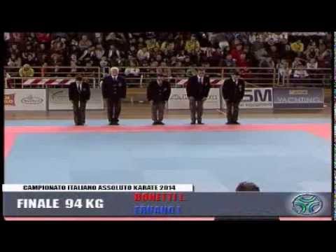 CAMPIONATO ITALIANO ASSOLUTO DI KARATE - FINALI MASCHILI - SIRACUSA 2014