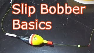 How To Rig FOUR Different Types Of Slip Bobber Stops