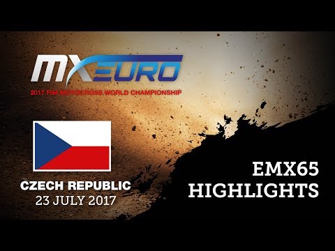 EMX65 Race1 - Round of Czech Republic 2017 - Highlights