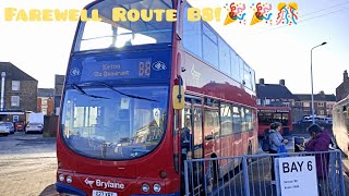 Brylaine Travel - Farewell Route B8! (Boston to Kirton Circular) 