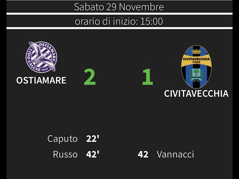 Ostiamare - Civitavecchia (2-1) U16 Elite 25/26