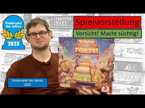 Top the Cake (Schmidt Games 2025) - Game Presentation - Children's Game of the Year 2025