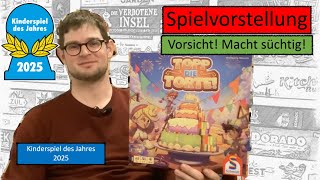 Topp die Torte (Schmidt Spiele 2025) - Spielvorstellung - Kinderspiel des Jahres 2025
