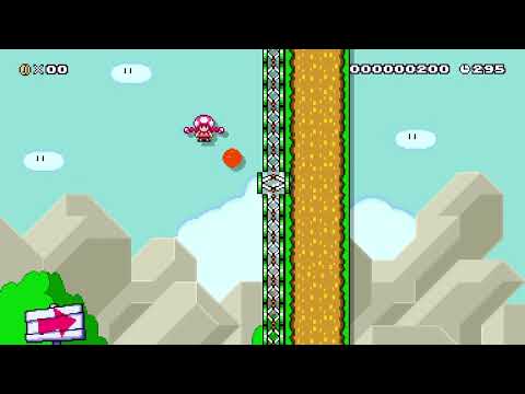 Super Mario Maker 2 - Bob-omb Elevator Trick