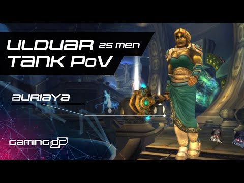 WOW WotLK Classic - Auriaya TANK PoV - 25 Man