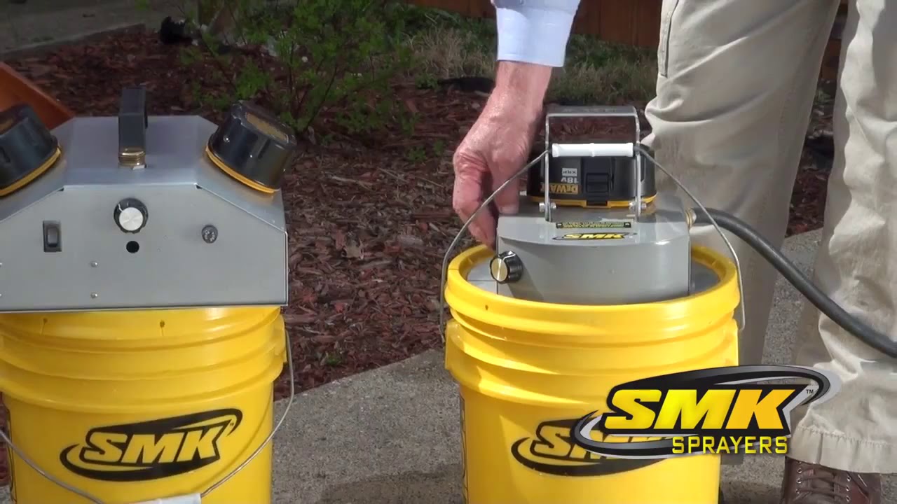 SMK Sprayers Demonstration Video