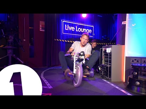 Jenson Button vs Greg James... Tricycle