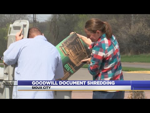 Goodwill Industries Shredding Services