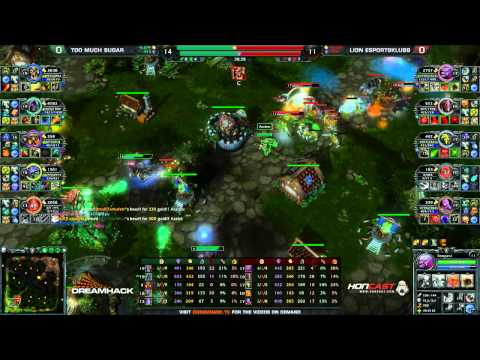 Too Much Sugar vs Lions eSportsklubb - Dreamhack Winter 2013 - Heroes of Newerth