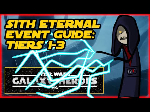 Sith Eternal Emperor Event Guide - Tiers 1-3! Star Wars Galaxy of Heroes