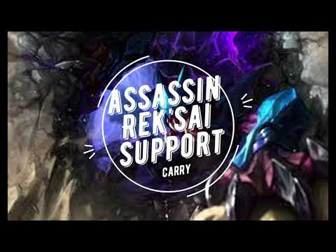 Assassin Rek'sai Support (NEW META OP OP CARRY) ~ NEVER BEEN DONE BEFORE INSANE OUTPLAY