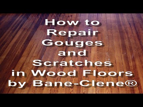 How to Repair Scratches, Gouges and Holes in Wood...