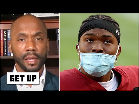 我對德維恩-哈斯金斯-路易斯-瑞迪克感到非常失望。 (I couldn't be more disappointed in Dwayne Haskins - Louis Riddick | Get Up)