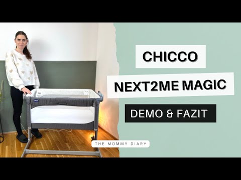Beistellbett| Chicco Next to me Magic | Next2Me Schaukelfunktion | Review + Demo