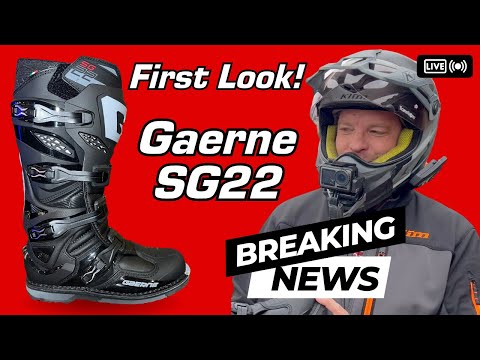 First Look! Gaerne SG22 MX Boot with @manybikes