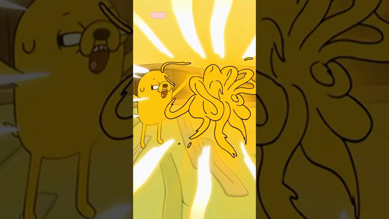 The best way to share sandwiches 🥪💛 #AdventureTime #FinnAndJake #SandwichGoals #cartoonnetwork