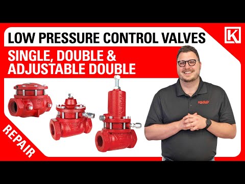 Repair the Kimray Diaphragm Balanced DB Pneumatically Operated Dump Valve 