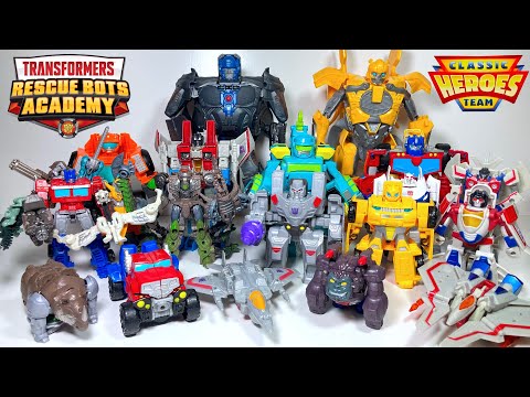 Transformers Rescue Bots Magic 14! Watch Optimus Prime, Bumblebee, Megatron, Starscream and more!