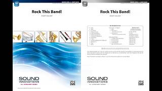 Rock This Band!, by Robert Sheldon – Score &amp; Sound