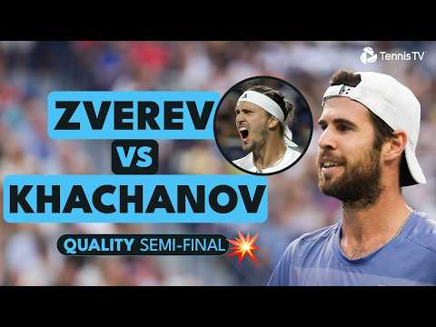 Zverev vs Khachanov High-Quality Semi-Final! ⏪ | Toronto 2025 Extended Highlights