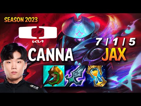 DK Canna JAX vs GANGPLANK Top - KR Ranked