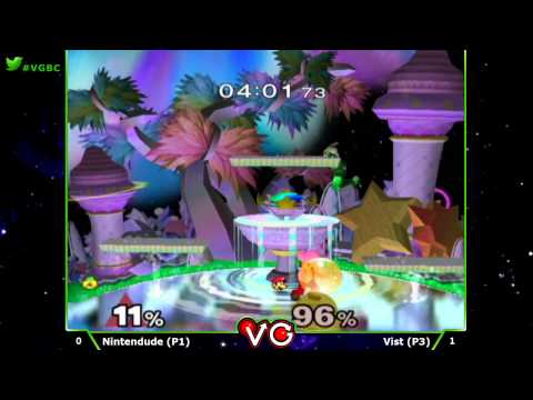 Xanadu Pearl - Nintendude (Sheik) Vs Vist (Luigi) Melee Singles Bracket