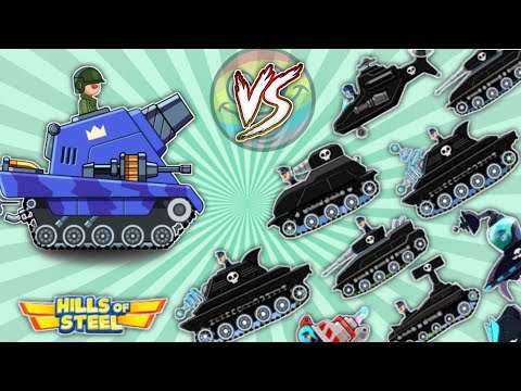 Hills of Steel! Tank Boss Battle CHONK TANK KRAKEN VS ALL BOSSES