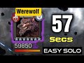 57 Secs Solo - Werewolf BY Night Easy Solo