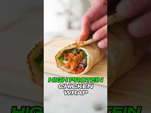 52G Protein Chicken Wrap 🫡 (354 cals)