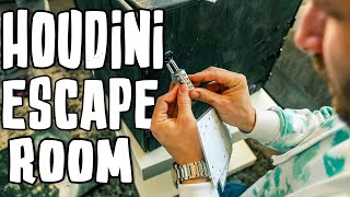 Solving The Houdini ESCAPE Room!!