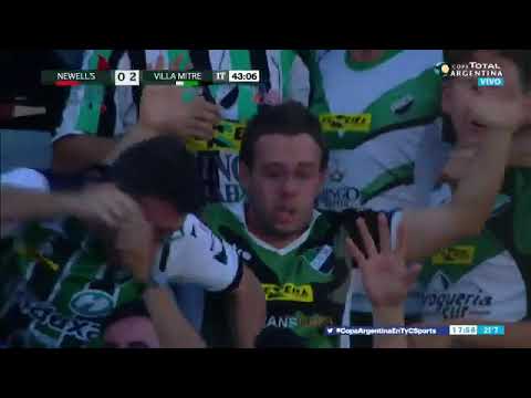 #CopaArgentina  ¡Gol de Villa Mitre! Golazo de Leo López