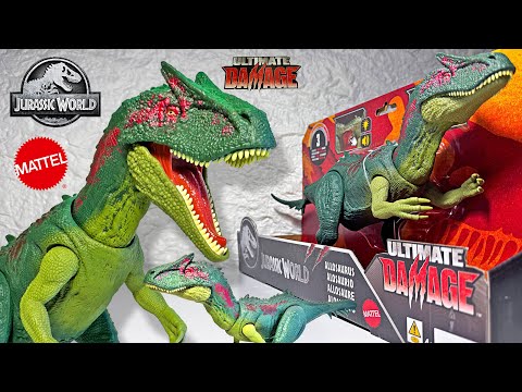 NEW Ultimate Damage Allosaurus & ENTIRE Allosaurus Collection from Jurassic World