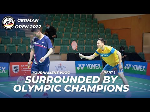 Surrounded by Olympic Champions: German Open Vlog Part 1