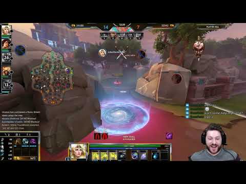 Freya, Queen of the Left Click! SMITE Conquest Gameplay