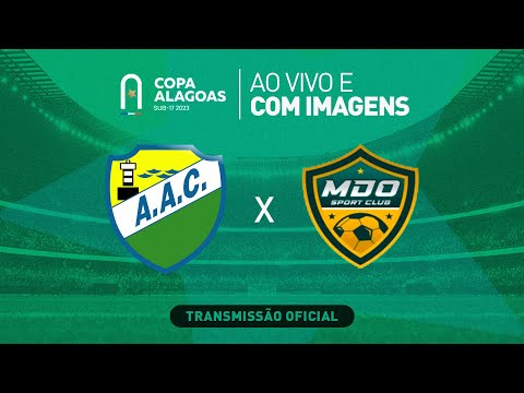 Coruripe x Sport MDO - COPA ALAGOAS SUB 17 - 1ª FASE