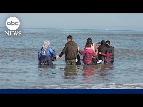 Thousands of migrants attempt dangerous crossing to UK in small boats