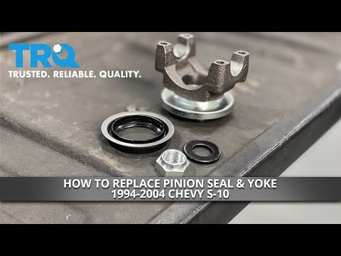 How to Replace Pinion Seal & Yoke 1994-2004 Chevy S-10