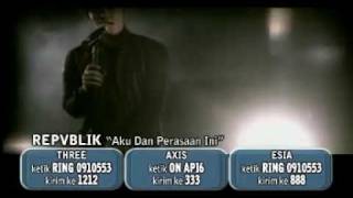 Download lagu REPVBLIK-AKU DAN PERASAAN INI ( VIDEO) mp3 Download lagu REPVBLIK-AKU DAN PERASAAN INI ( VIDEO) mp3