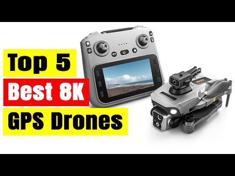 Best Professional Camera Drones: Top 5 Best 8K GPS Drones In 2025