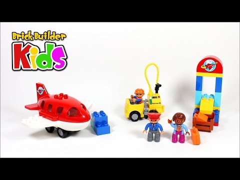 Vidéo LEGO Duplo 10590 : L’aéroport