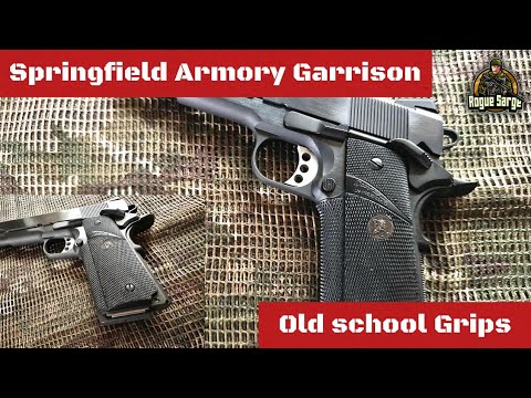 Pachmayr Grips installed on my two Springfield Armory Garrisons #springfieldarmory #1911pistol