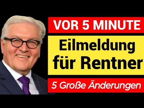 🔵 VOR 5 MIN ❗️ Renten-EILMELDUNG ab 13. Oktober 2025 – 5 wichtige Änderungen für Millionen Rentner!