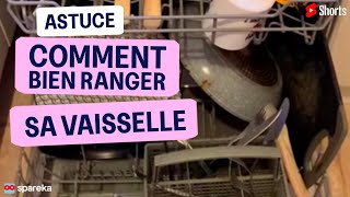 Astuce pour bien ranger sa vaisselle et optimiser les lavages du lave-vaisselle 👌 #tips #astuce