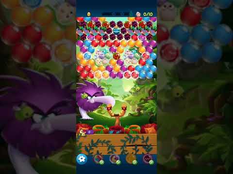 Angry birds pop bubble shooter HARD LEVEL 92 3 STARS NO BOOSTER