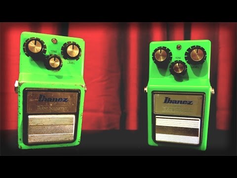 Ibanez Tube Screamer Shootout: Vintage '83 Ibanez TS9 (MIJ) vs Ibanez TS9 Reissue